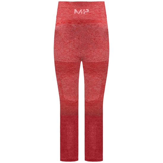 MyProtein Curve Womens Red High Waisted 3/4 Leggings - Image 2