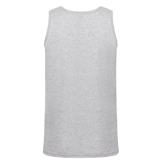 Fruit of the Loom Mens Valueweight Heather Athletic Vest Top (Heather Grey) - Image 2