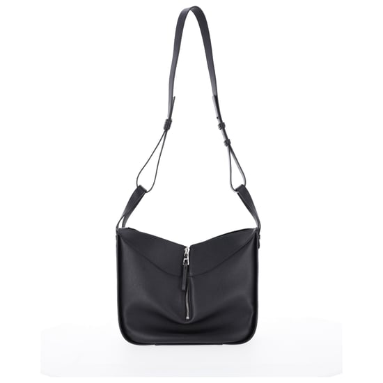 Loewe Small Hammock Bag in Black Calfskin Leather - Image 3