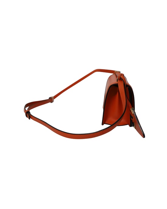 Loewe Small Barcelona Crossbody Bag in Orange Leather - Image 5