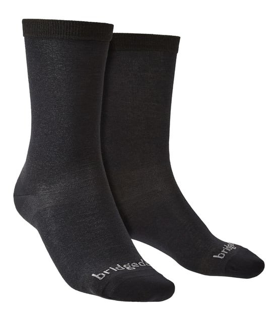 Bridgedale - 2 Pares Calcetines Capa Base Hombre - Negro - Image 1