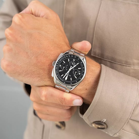 Bulova Lunar Pilot Men's Silver Watch 96K111 - Image 4