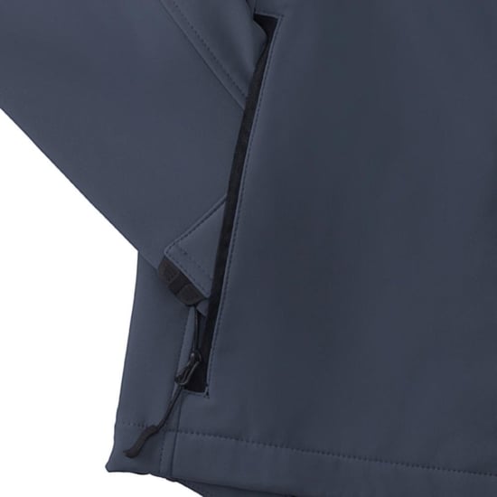 Russell Mens Water Resistant & Windproof Softshell Jacket (French Navy) - Image 6