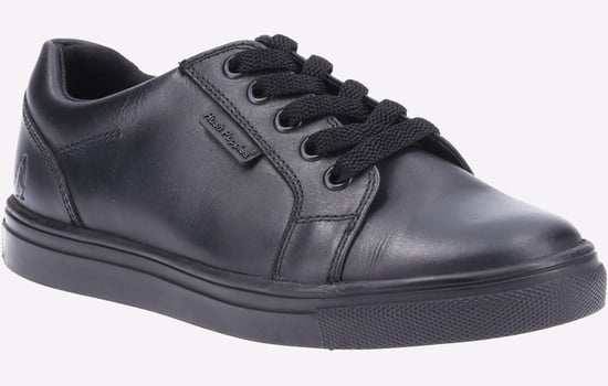 Hush Puppies Sam LEATHER MEMORY FOAM Junior Boys - Image 2