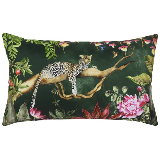 Funda de Cojín Exterior Leopardo Lichfield de Evans - Image 1