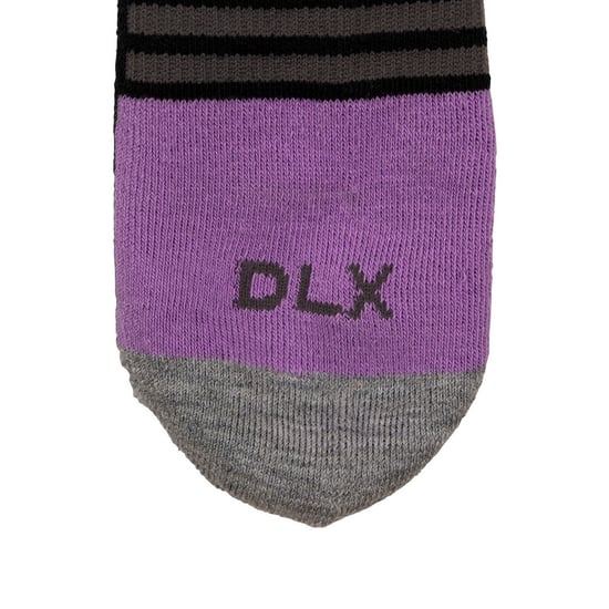 Trespass Unisex Adult Icy Ski Socks (Black/Purple) - Image 6