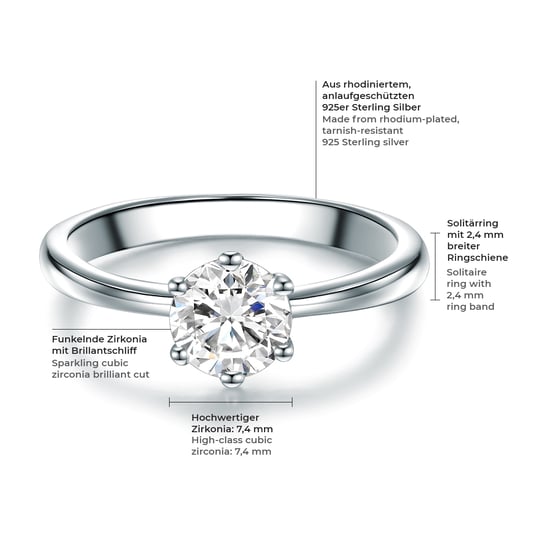 Trilani Female Sterling Silver Ring - Image 2