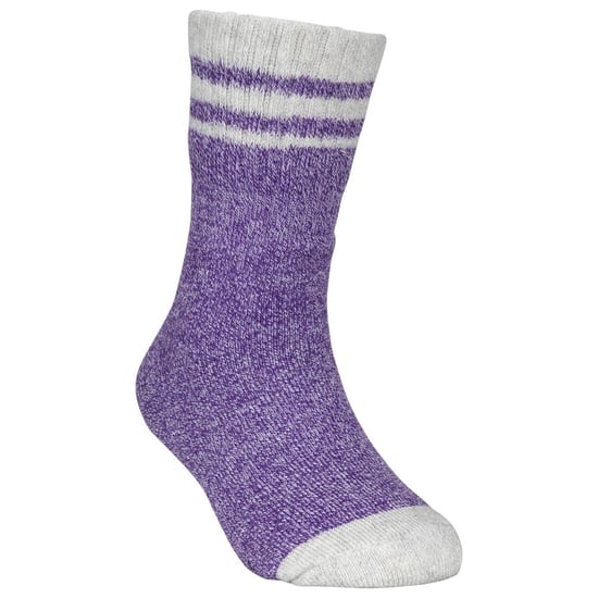 Trespass Childrens/Kids Vic Anti-Blister Boot Socks (Purple Marl) - Image 1