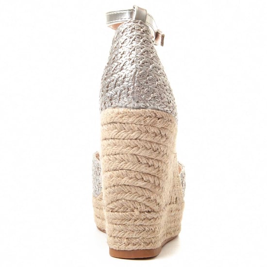 Montevita Alpargata Con Cuña Luca En Plateado - Image 6