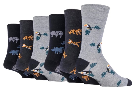Gentle Grip - 6 Pares Calcetines No Elásticos - Born Free - Image 1