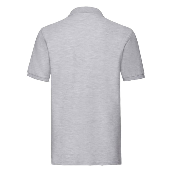 Fruit of the Loom Mens Premium Pique Polo Shirt (Heather Grey) - Image 2
