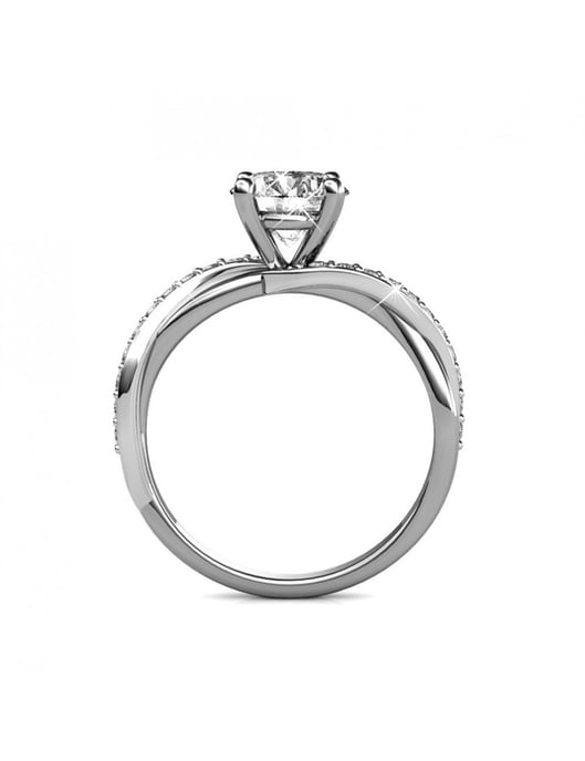 Anillo Eleanor - Plata y Cristal - Image 5