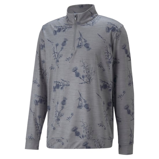 PUMA Mens CLOUDSPUN Lowlands Quarter-Zip Golf Sweatshirt - Image 5
