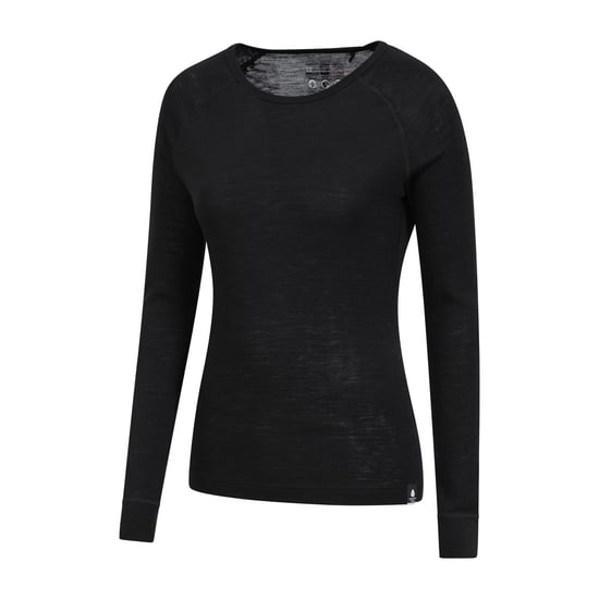 Mountain Warehouse Womens/Ladies Merino II Thermal Top (Black) - Image 3