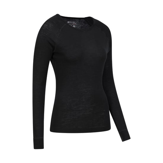 Mountain Warehouse Womens/Ladies Merino II Thermal Top (Black) - Image 2