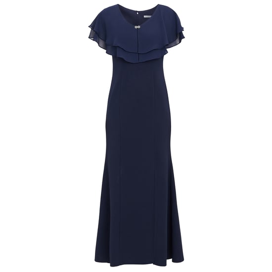 Sharla V Neck Two Tiered Top With Embellishment