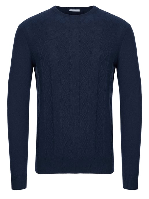 Jersey Malo Optimum de cachemira azul marino - Image 1