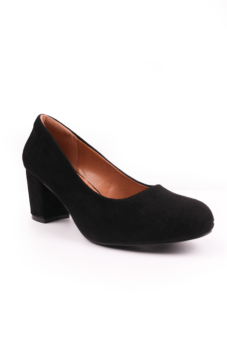 Where's That From Womens 'Melrose' Mid Block Heel Court Shoes
