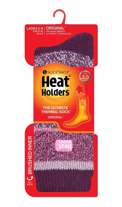 Calcetines térmicos de invierno para mujer 4-8 UK - Image 2