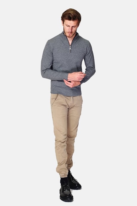 GB - William de Faye - Short zip - Dark Gray - Image 4