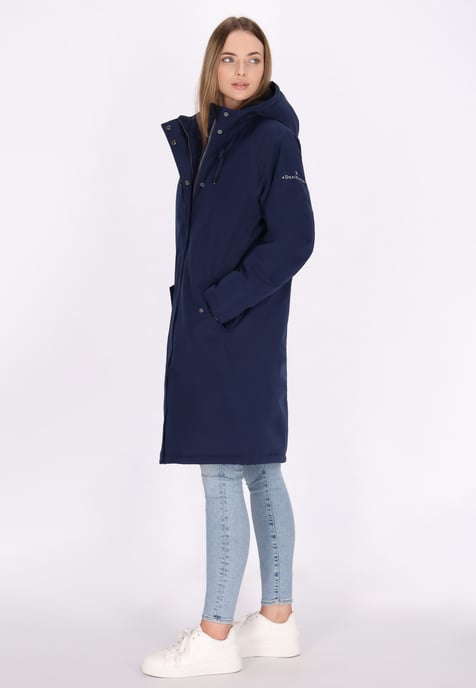 Dreimaster winter parka women dark marine - Image 3
