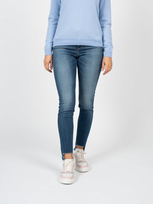 Guess Jeans Super High Skinny Woman's Blue