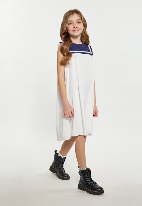 Dreimaster Dress Girls off-white - Image 3