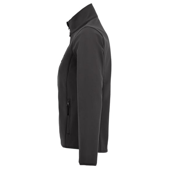 SOLS Womens/Ladies Radian Soft Shell Jacket (Charcoal) - Image 3