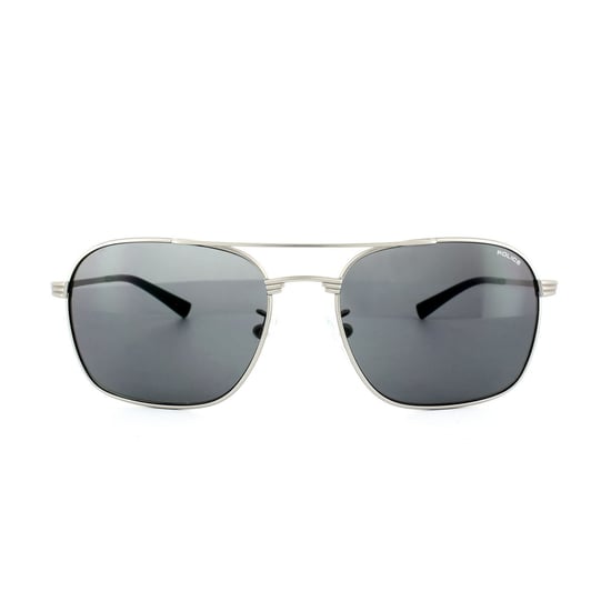 Police Sunglasses S8952 Rival 1 581K Silver Grey