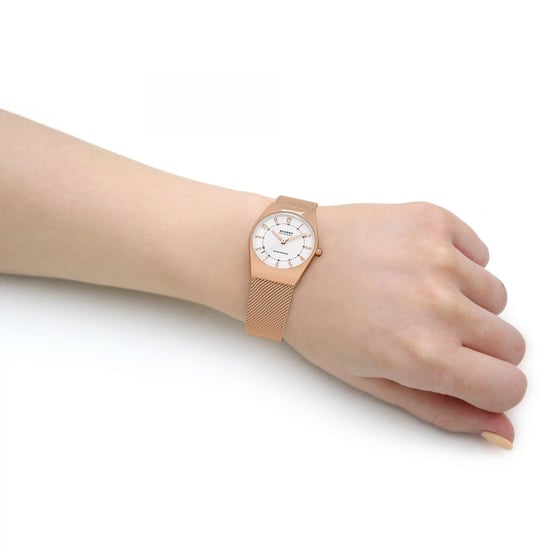 Skagen Grenen Lille Solar Powered Women's Rose Gold Watch SKW3078