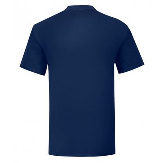 Fruit Of The Loom Mens Iconic T-Shirt (Pack of 5) (Navy) - Image 2