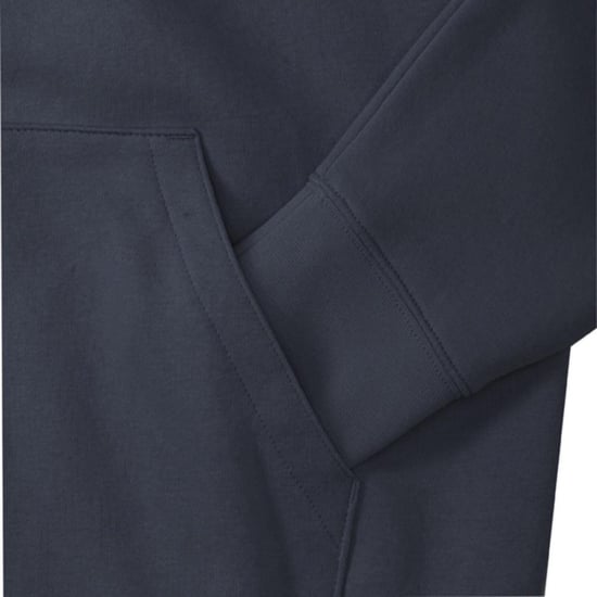 Russell Mens Authentic Full Zip Hooded Sweatshirt / Hoodie (Convoy Grey) - Image 5