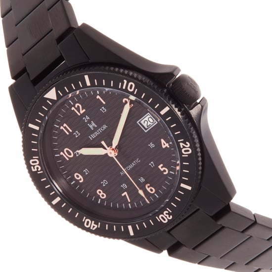 Reloj Automático Heritor Calder de Acero Inoxidable - Image 3