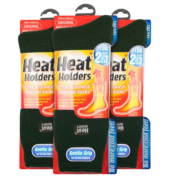 HEAT HOLDERS - 3 Pack Multipack Mens Insulated Thermal Socks for Winter - Image 2