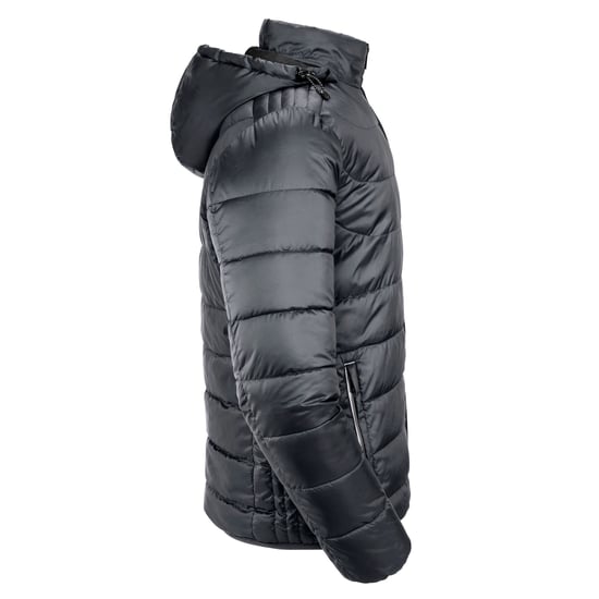 Russell Mens Nano Hooded Padded Jacket (Iron Grey) - Image 3