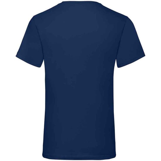 Fruit of the Loom Mens Valueweight V Neck T-Shirt (Navy) - Image 2