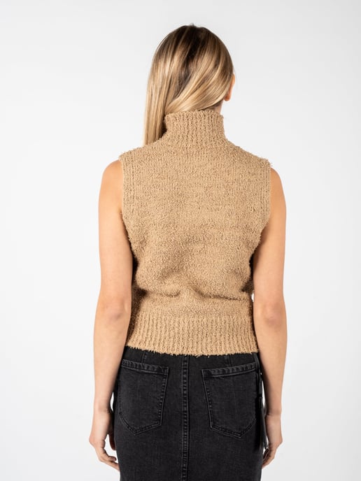 Pinko Blusa Bevanda de mujer beige - Image 4