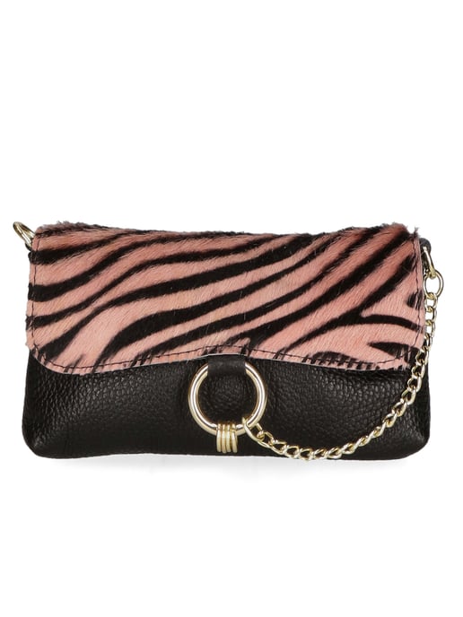 Gave Lux Clutch bag women ZEBRA PINK