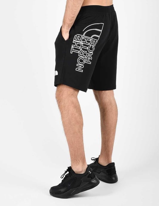 The North Face Hombre Pantalones Cortos Gráficos Negro - Image 3