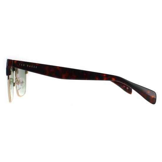 Ted Baker Semi Rimless Mens Dark Demi Green Gradient TB1681 Floyd