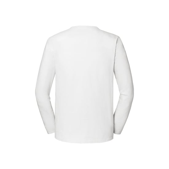 Fruit of the Loom Mens Iconic Premium Long-Sleeved T-Shirt (White) - Image 2