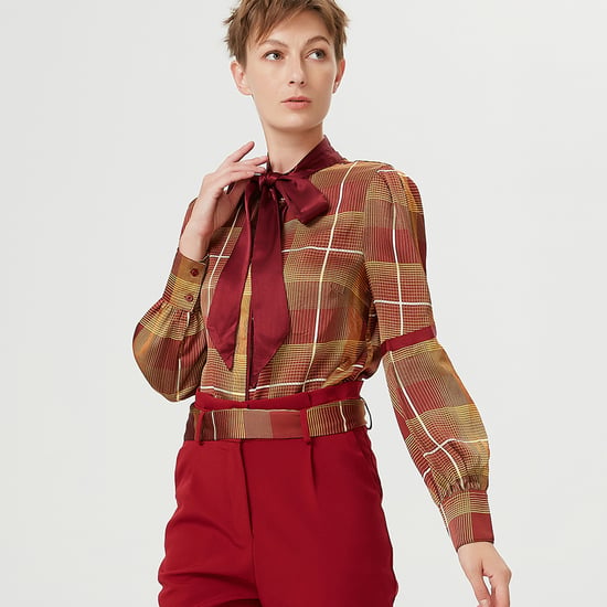 Ascot tie tartan shirt - Image 2