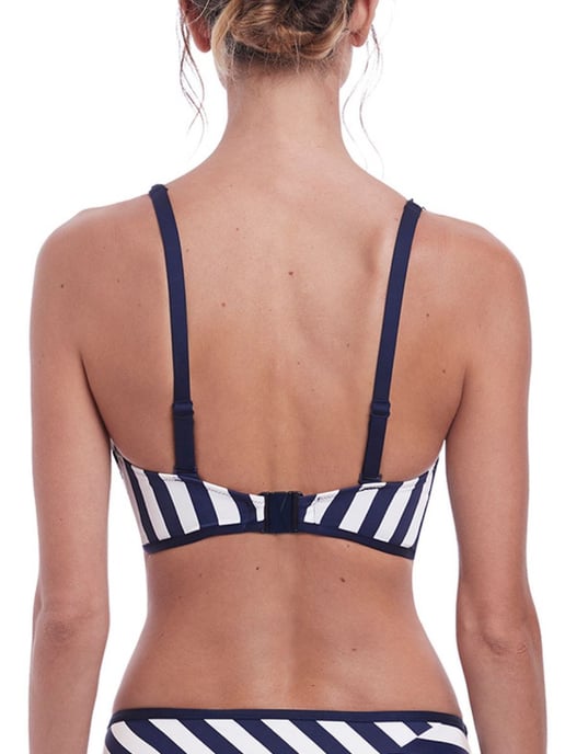 Cote D Azur Deep Plunge Bikini Top Ink