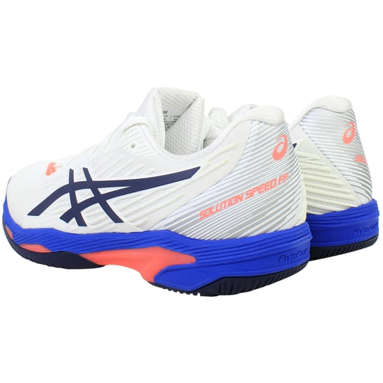 Asics Solution Speed FF 2 Womens White Tennis Shoes - Image 3