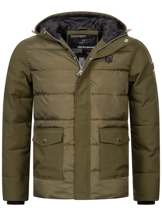 Geographical Norway Steppjacke Khaki