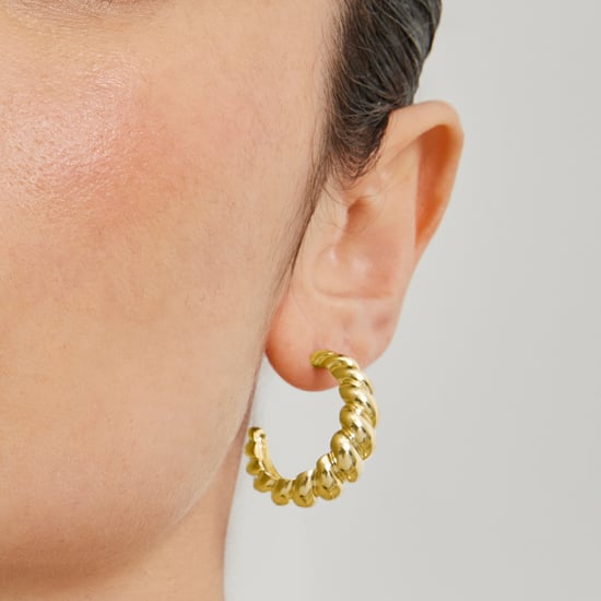 Pendientes Luxenter Intia acabado en baño de oro amarillo de 18K - Image 5