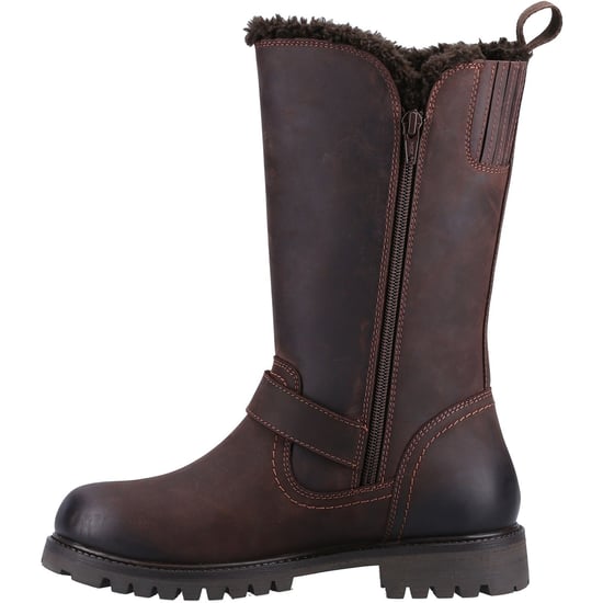 Hush Puppies Winnie Leather Women's Brown Boots - Image 4