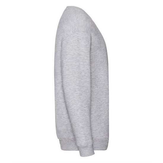 Fruit Of The Loom Kids Unisex Premium 70/30 Sweatshirt (Heather Grey) - Image 2