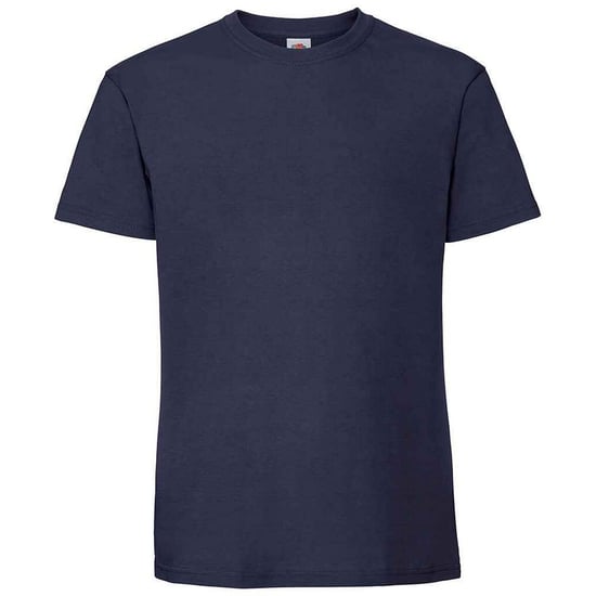 Fruit Of The Loom Mens Ringspun Premium T-Shirt (Navy) - Image 1