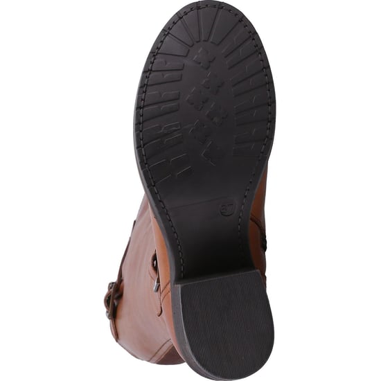 Hush Puppies Heidi Leather Women's Tan Leather Boots - Image 3